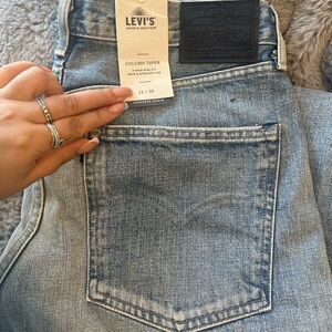 Levis made and crated jeans NWT